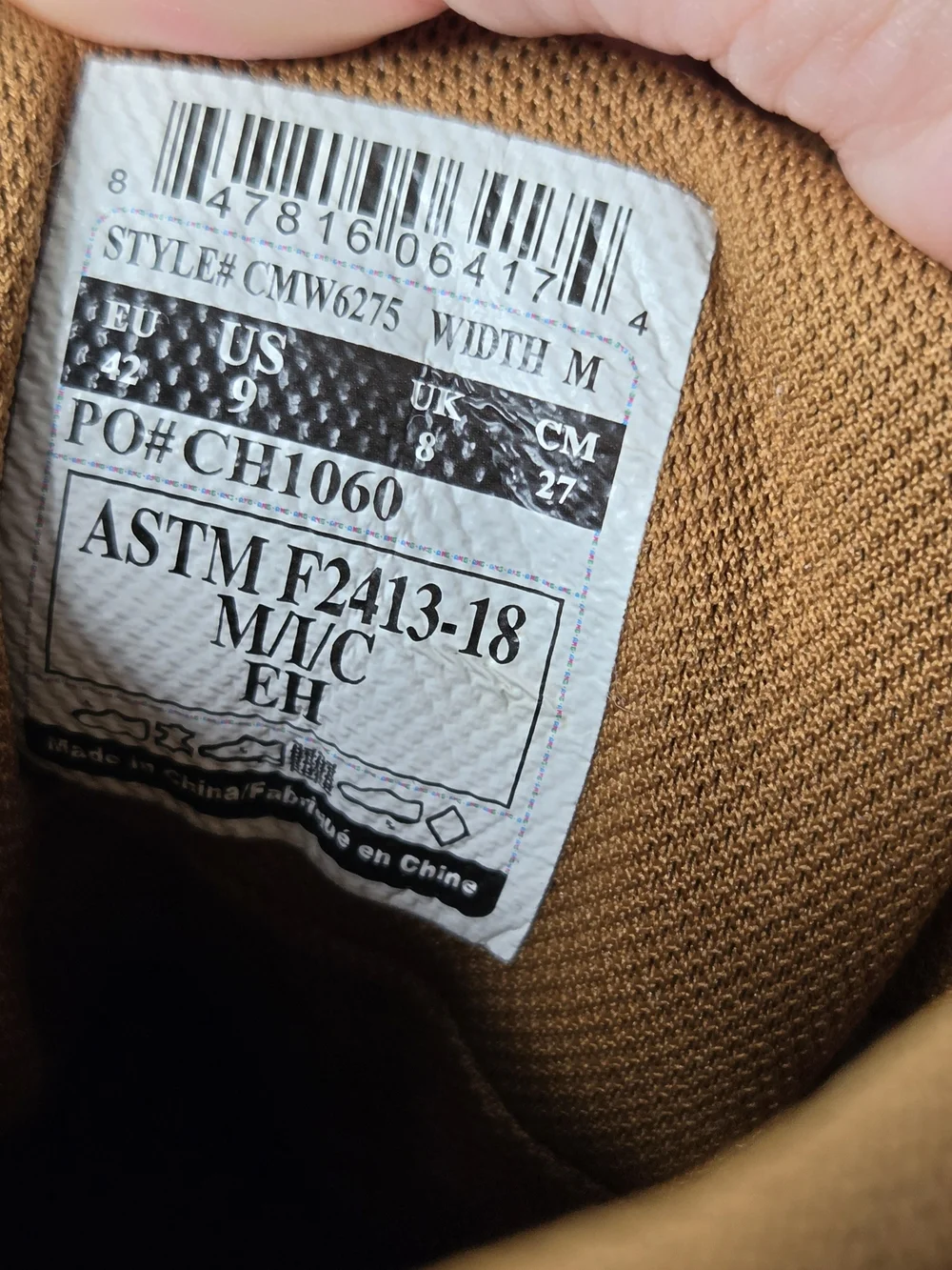 Carhartt Men's 6